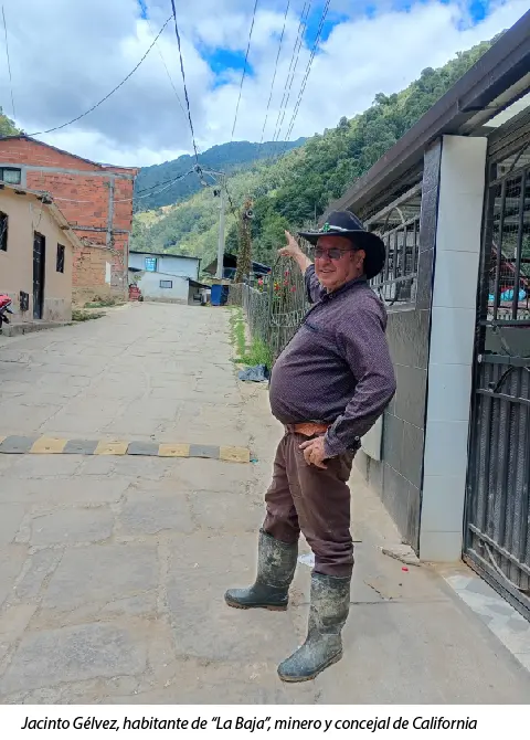 Jacinto Gélvez, minero ancestral